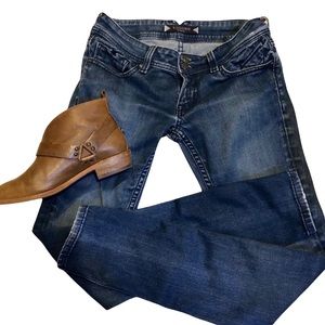 {Vigoss} Low-Rise Skinny Jean (Dark Wash)